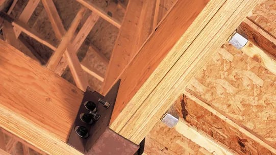 LVL beams for commercial modular construction
