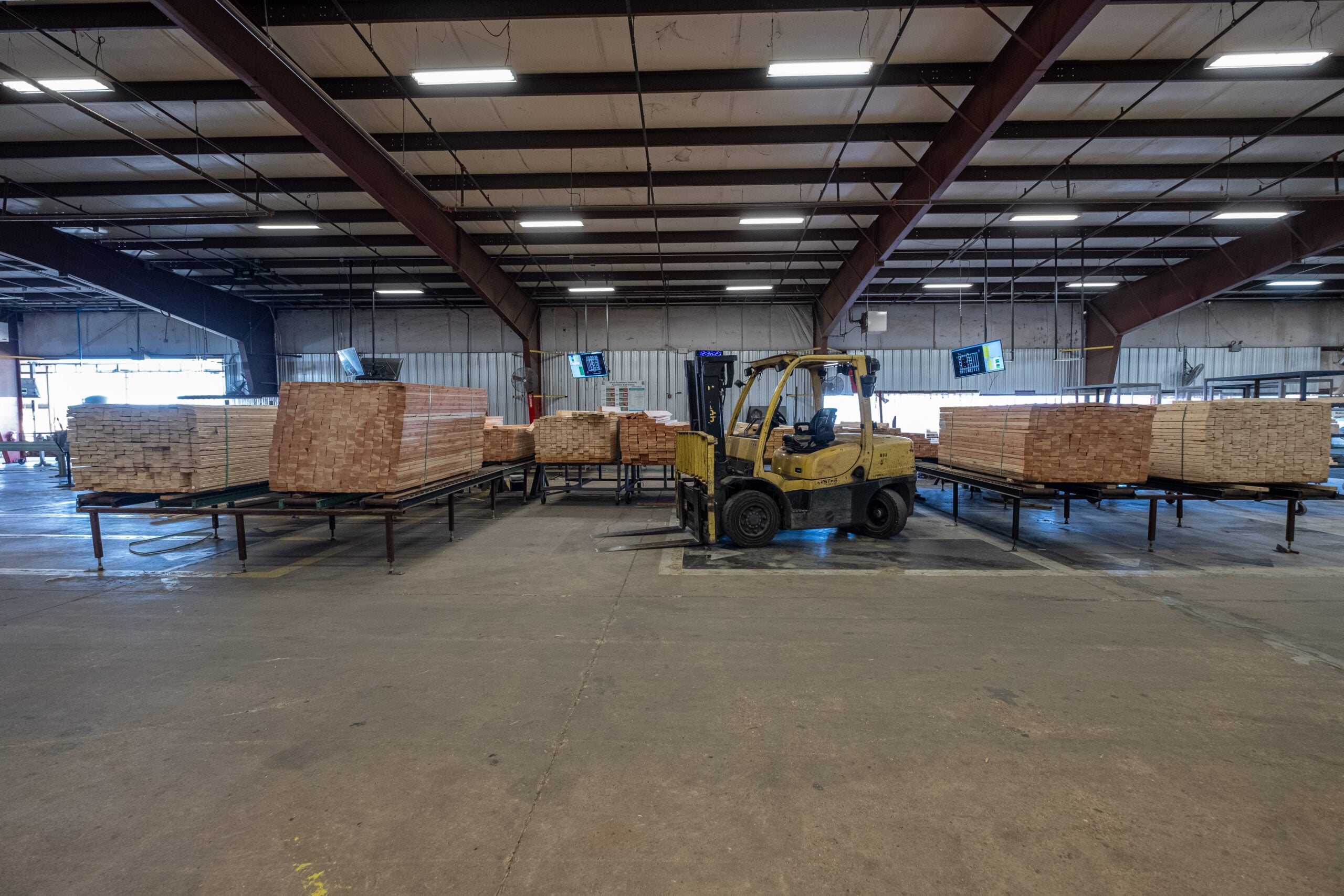 Dimensional lumber supply for commercial modular construction